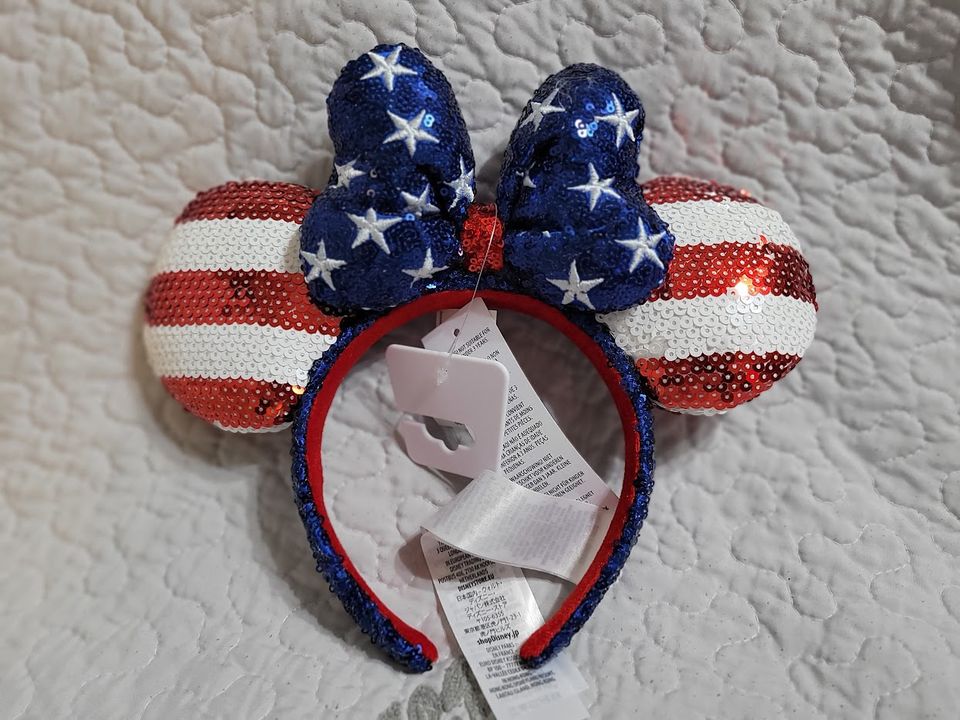 Disney Parks Authentic Minnie Mouse and Mickey Mouse Ears Headbands