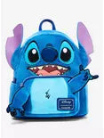 Loungefly Disney Lilo & Stitch Fuzzy Stitch Mini Backpack