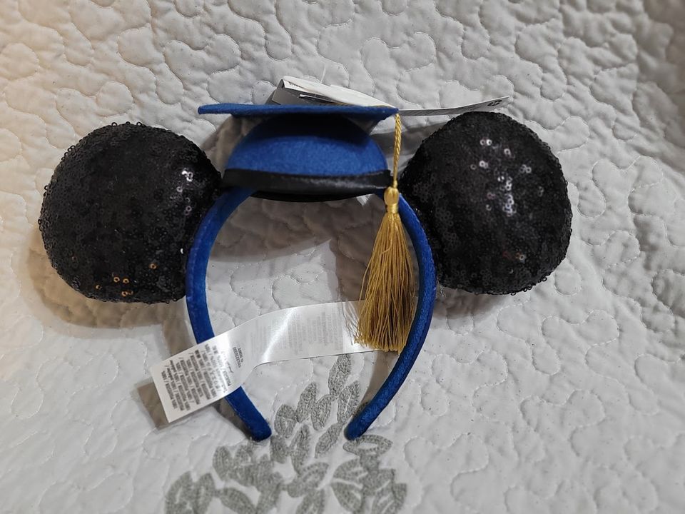 Disney Parks Authentic Minnie Mouse and Mickey Mouse Ears Headbands