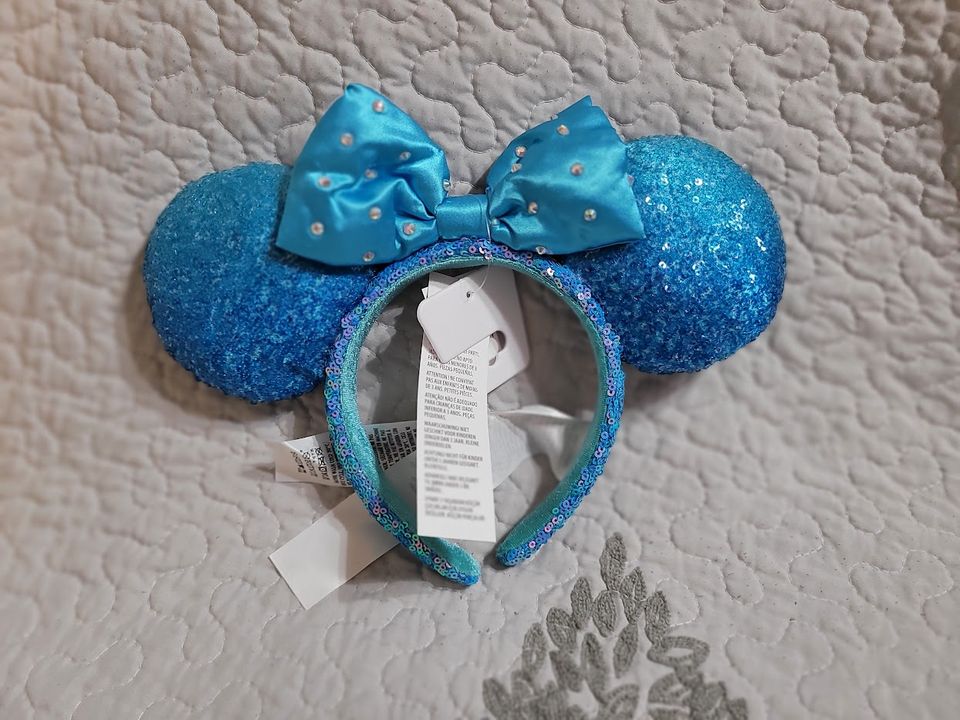 Disney Parks Authentic Minnie Mouse and Mickey Mouse Ears Headbands