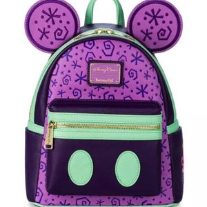 Disney 50th Anniversary Mad Tea Party Loungefly Bag