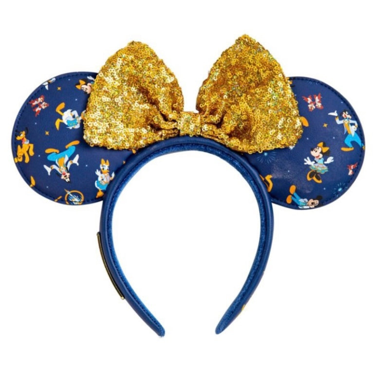 Disney Parks Authentic Minnie Mouse and Mickey Mouse Ears Headbands