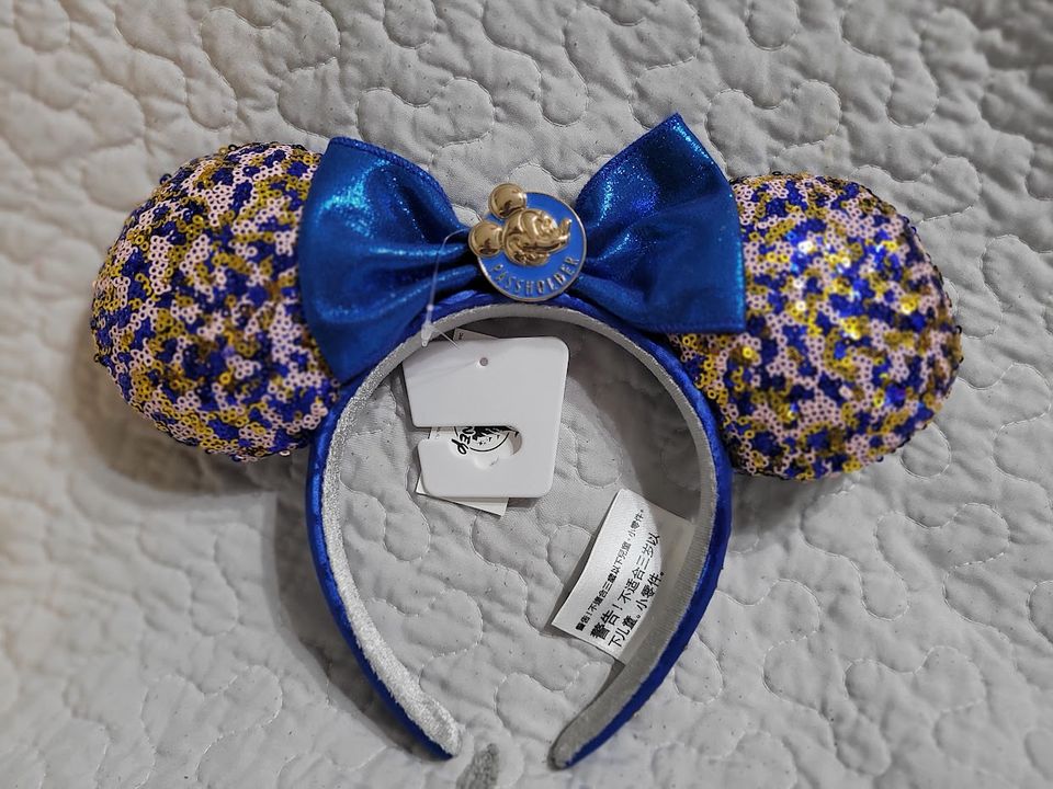Disney Parks Authentic Minnie Mouse and Mickey Mouse Ears Headbands