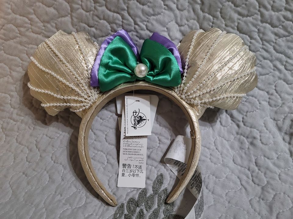 Disney Parks Authentic Minnie Mouse and Mickey Mouse Ears Headbands