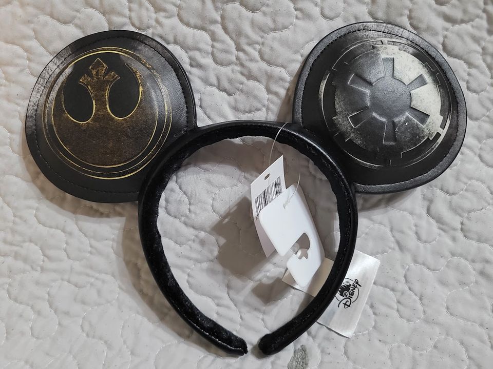 Disney Parks Authentic Minnie Mouse and Mickey Mouse Ears Headbands