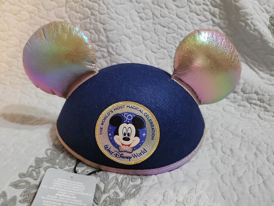 Disney Parks Authentic Minnie Mouse and Mickey Mouse Ears Headbands