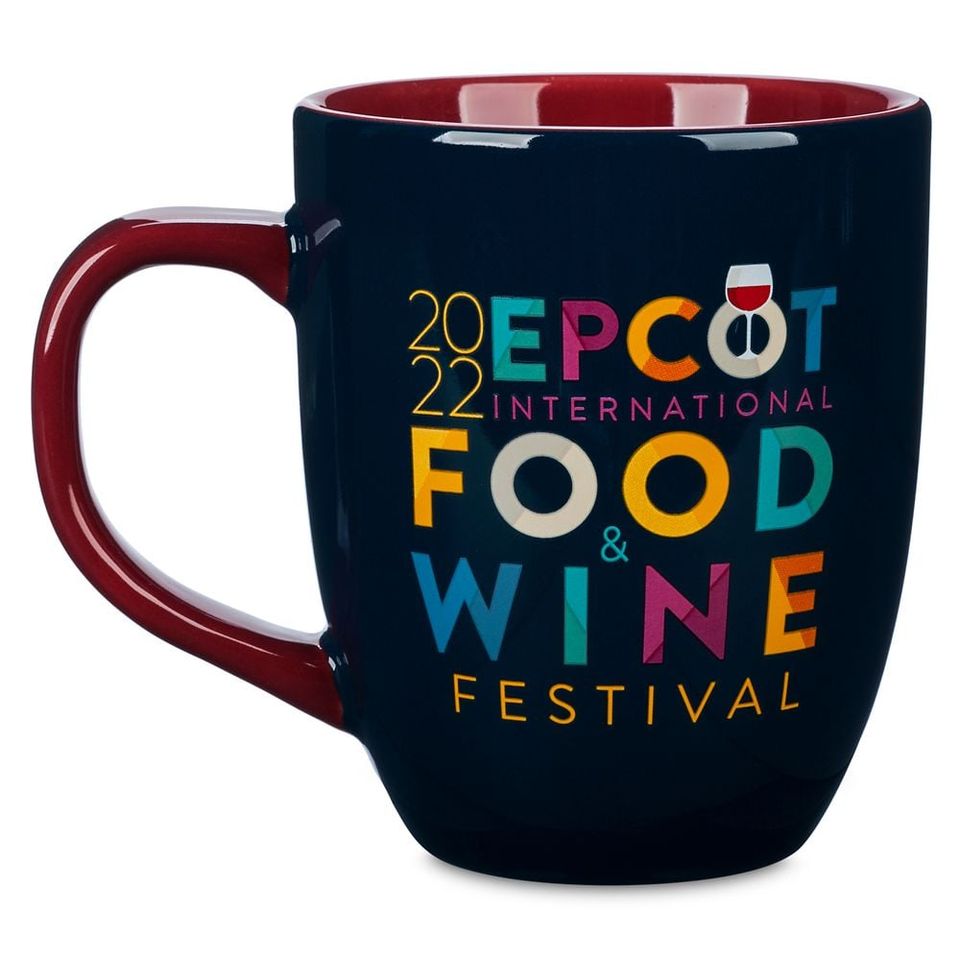 2022 Disney Epcot Food and Wine Festival Ceramic Mug