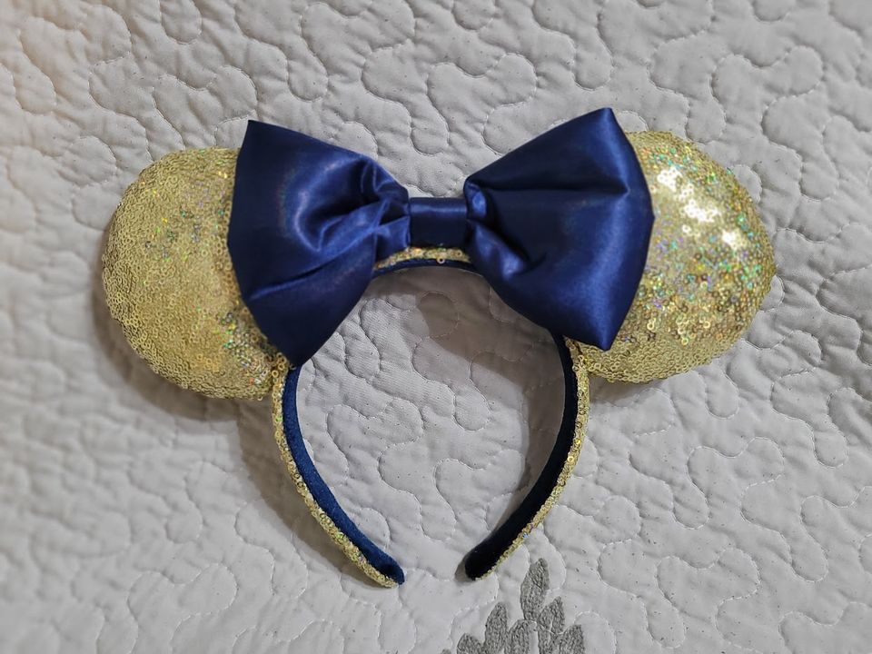 Disney Parks Authentic Minnie Mouse and Mickey Mouse Ears Headbands