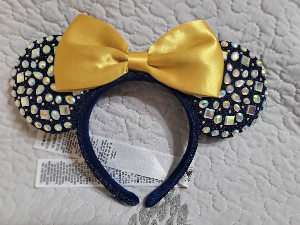 Disney Parks Authentic Minnie Mouse and Mickey Mouse Ears Headbands