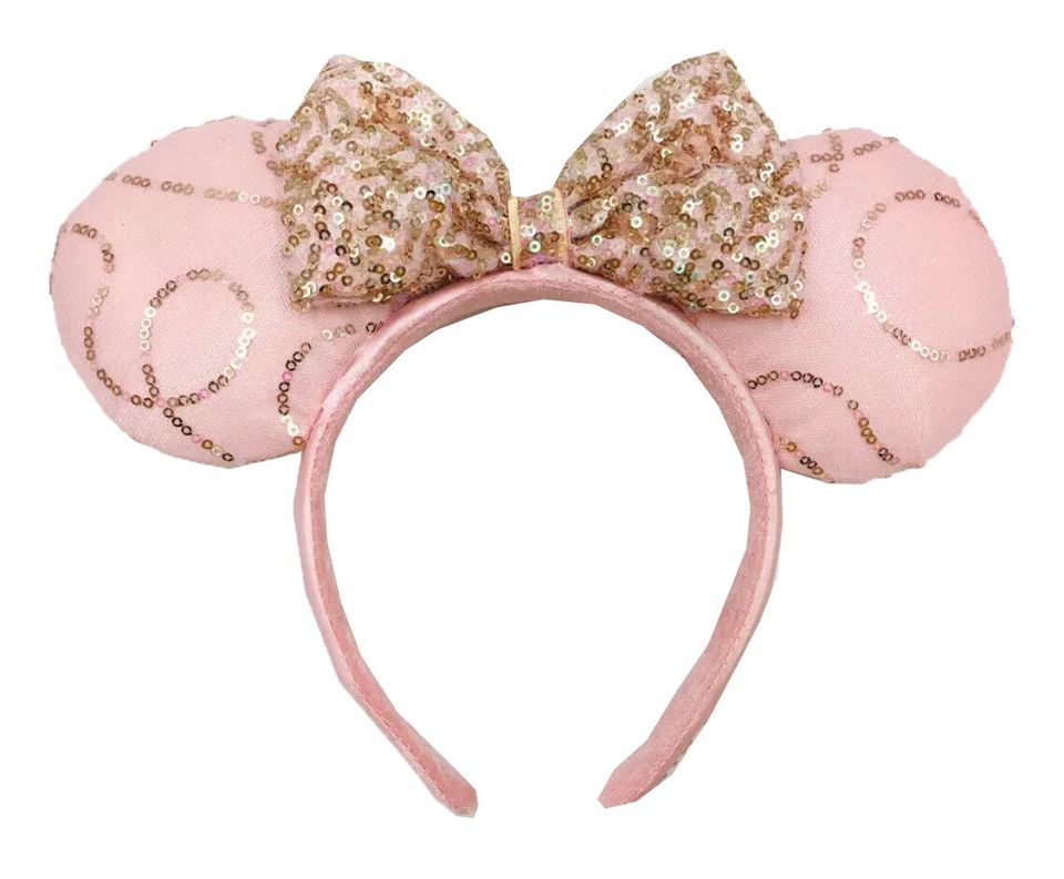 Disney Parks Authentic Minnie Mouse and Mickey Mouse Ears Headbands