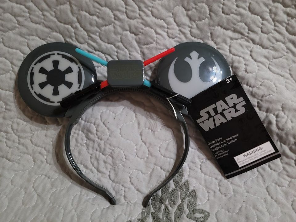Disney Parks Authentic Minnie Mouse and Mickey Mouse Ears Headbands