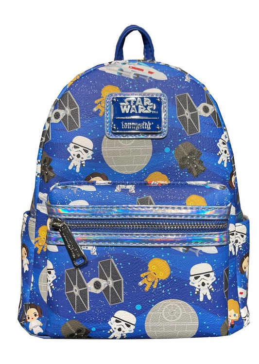 Disney Parks Star Wars Chibi Loungefly Backpack