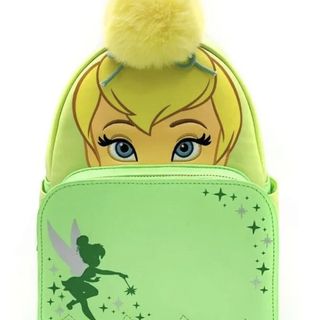 Disney Peter Pan's Tinkerbell Pom Pom Loungefly Mini Backpack