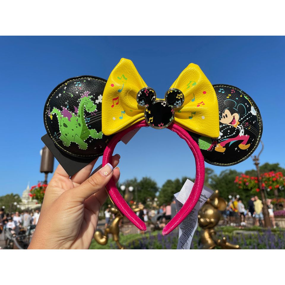 Disney Parks Authentic Minnie Mouse and Mickey Mouse Ears Headbands