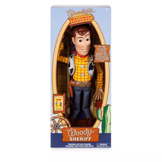 Disney Parks Woody Interactive Talking Action Figure – Toy Story – 16''