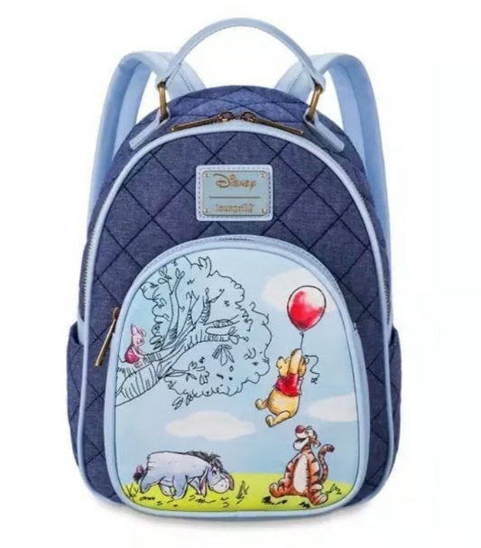 Disney Parks Winnie the Pooh Loungefly Mini Backpack