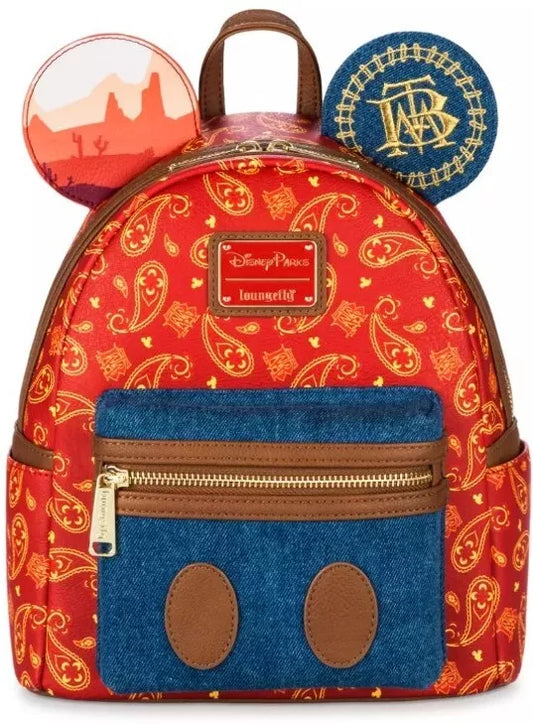 Disney Parks Big Thunder Mountain Railroad Loungefly Backpack