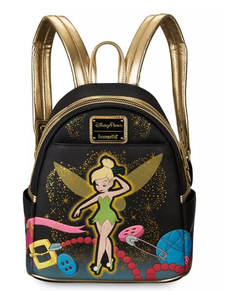 Disney Parks Tinker Bell Light-Up Loungefly Mini Backpack