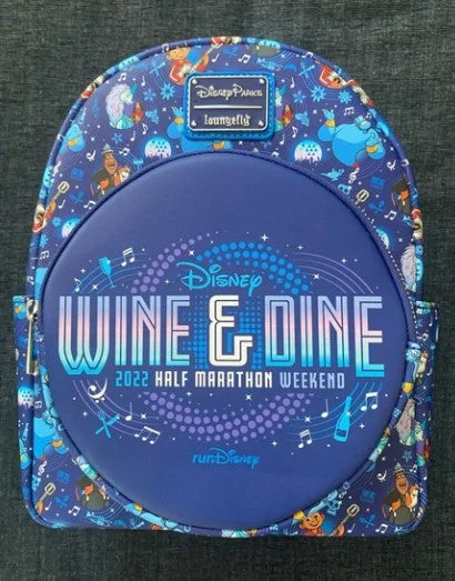 Disney Parks Wine & Dine runDisney Loungefly Mini Backpack